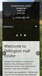 Mobile Screenshot of dillingtonhall.com